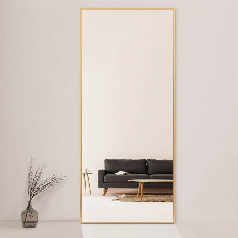 gold full length mirror