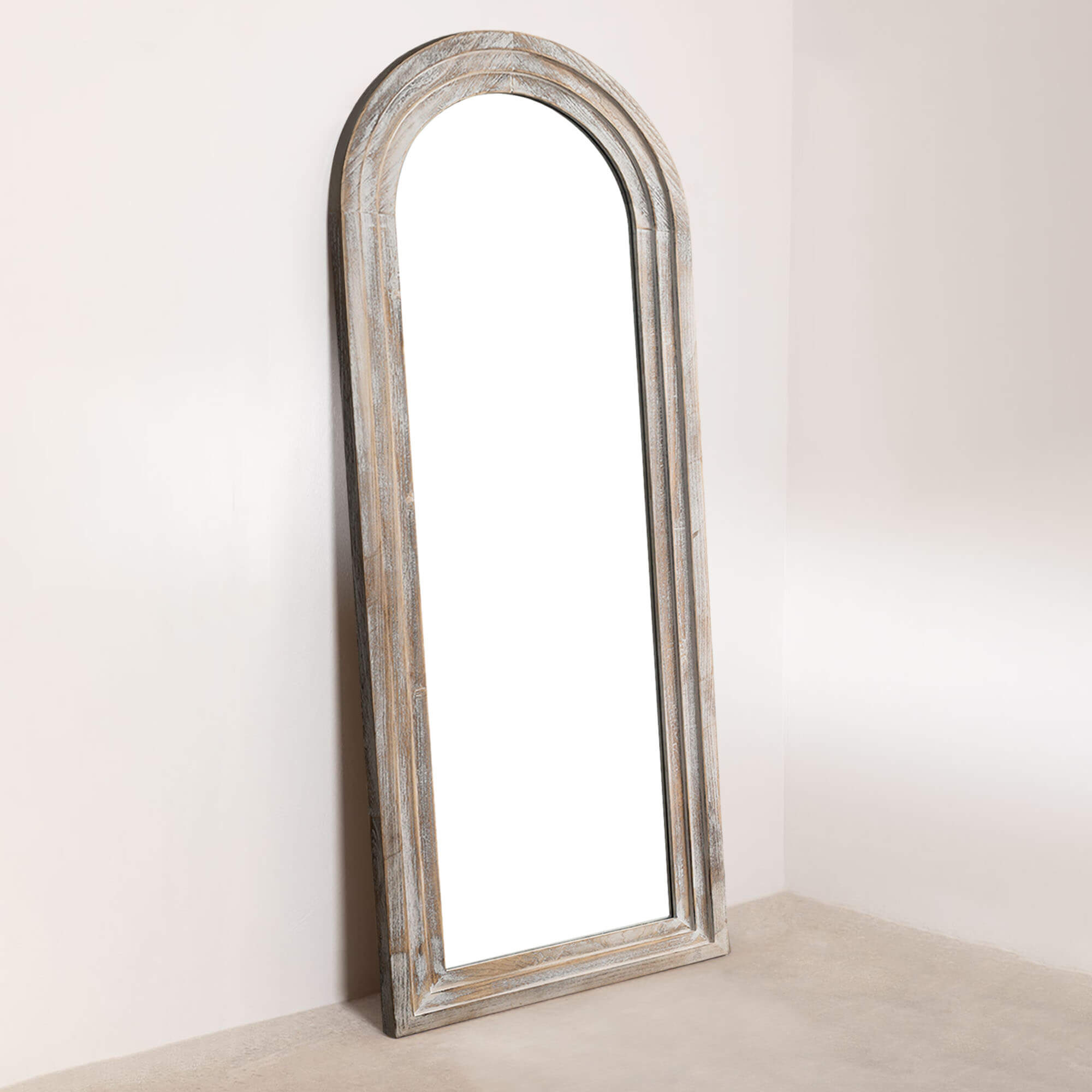 Vincent-65"x22" Modern & Rustic Beveled Full Length Mirror
