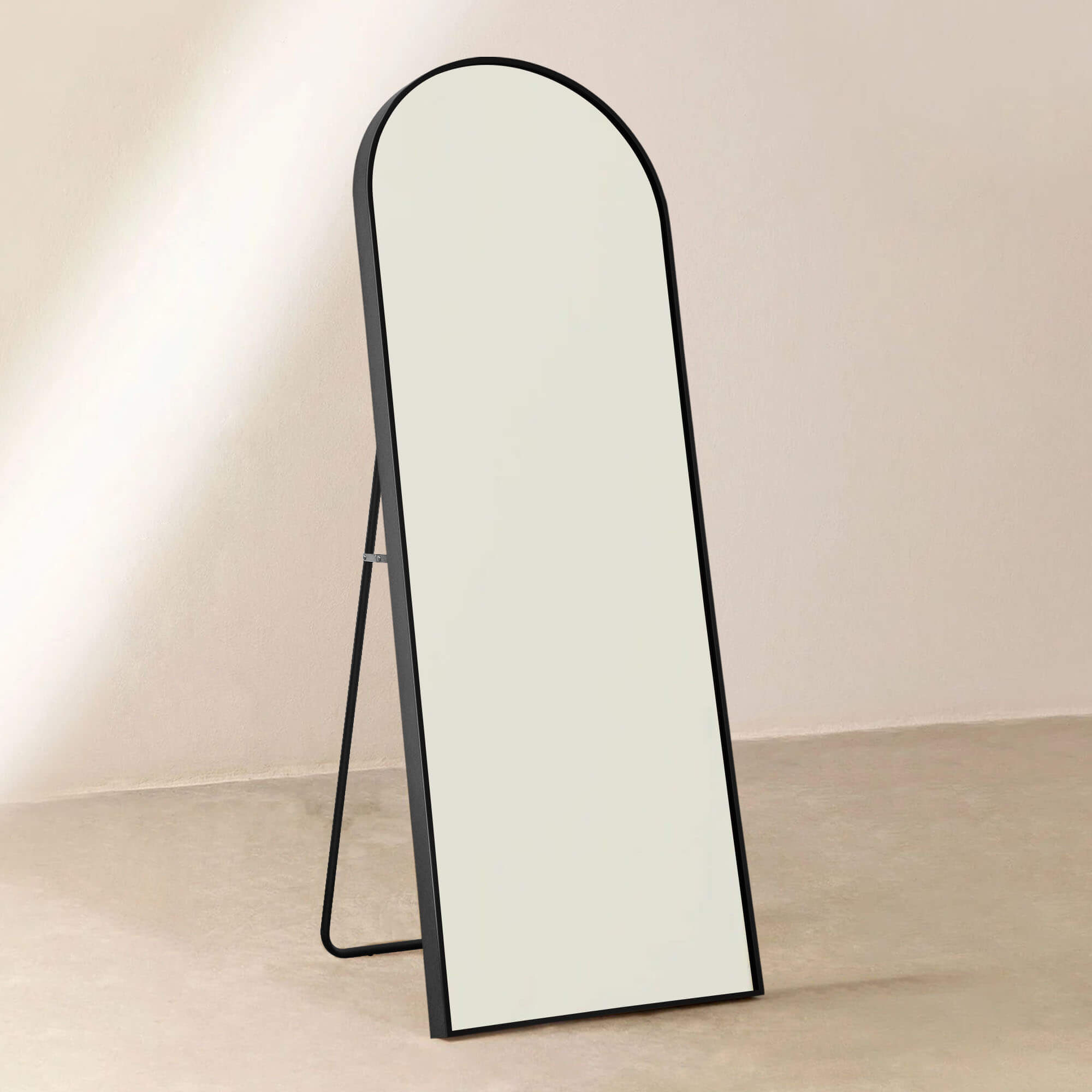 black arch full body mirror