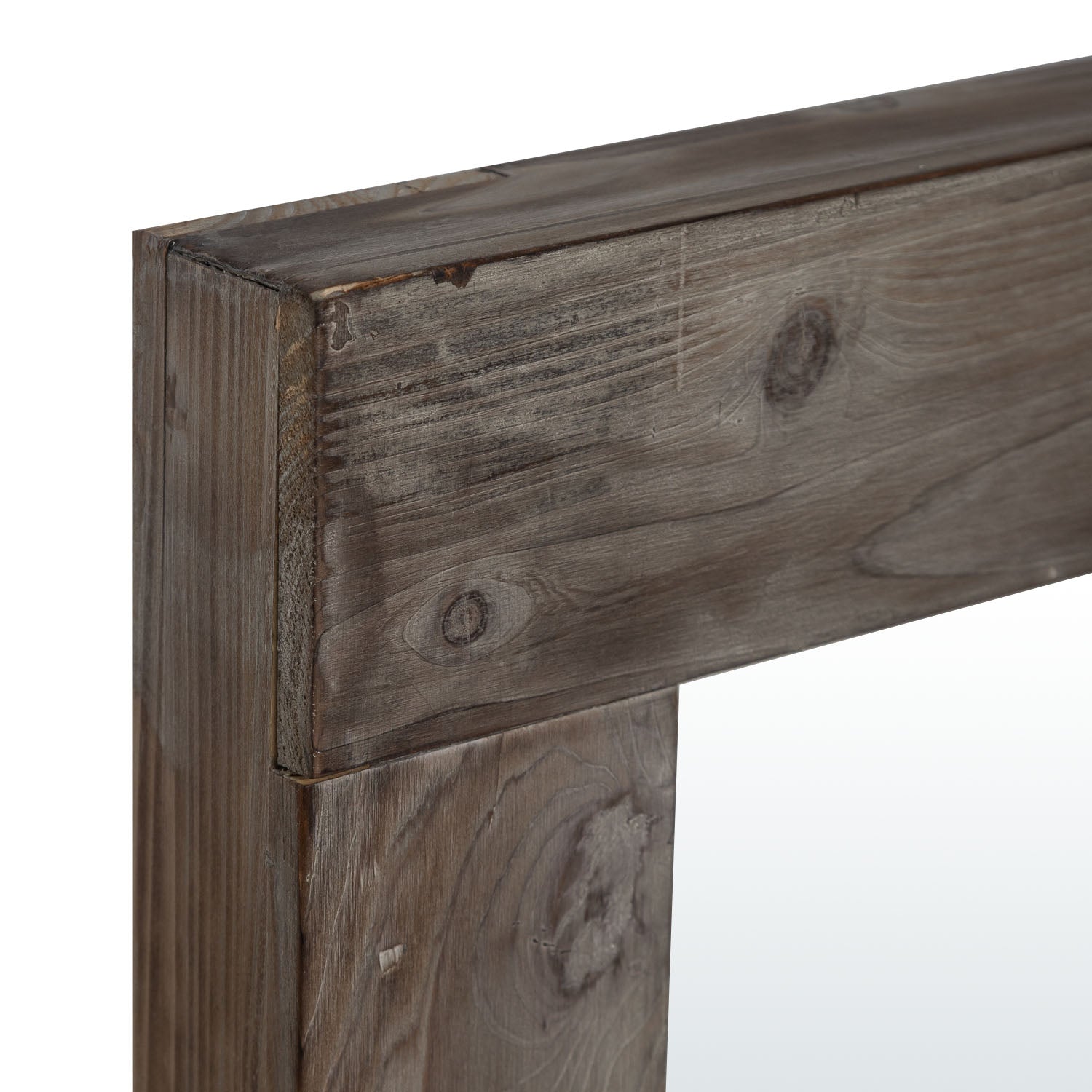 full length body wooden mirror