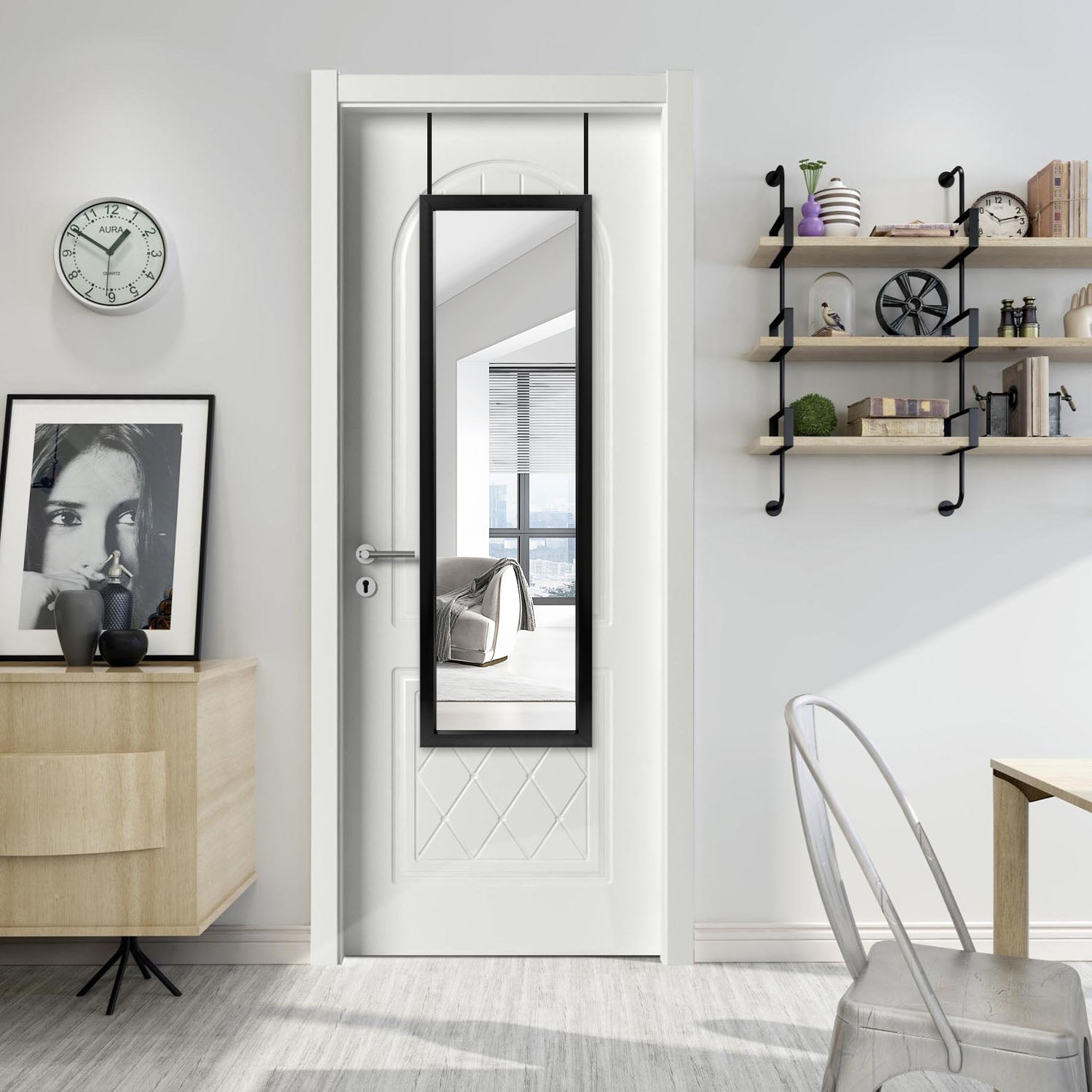 ps full length door hanging mirror
