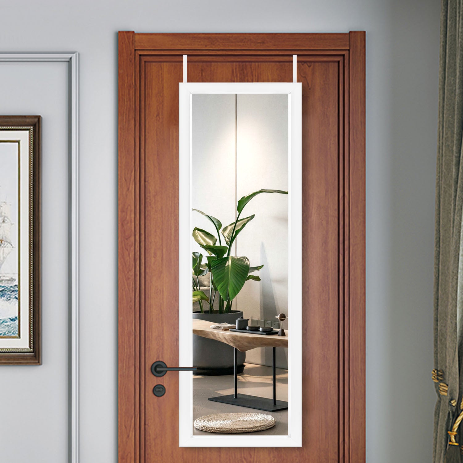 full length door hanging mirror