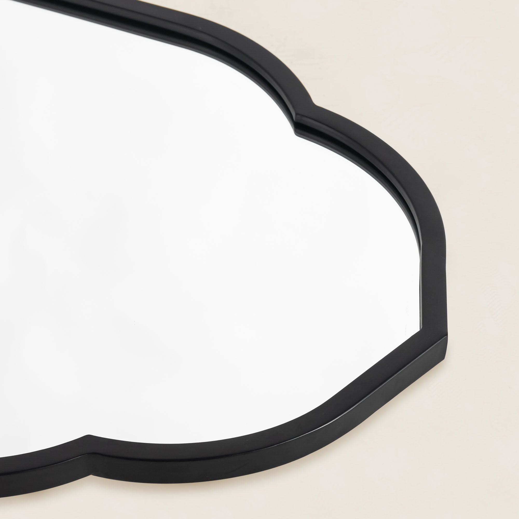 Hedda- Arch Moroccan Inspired Gold Iron Frame Wall Mirror