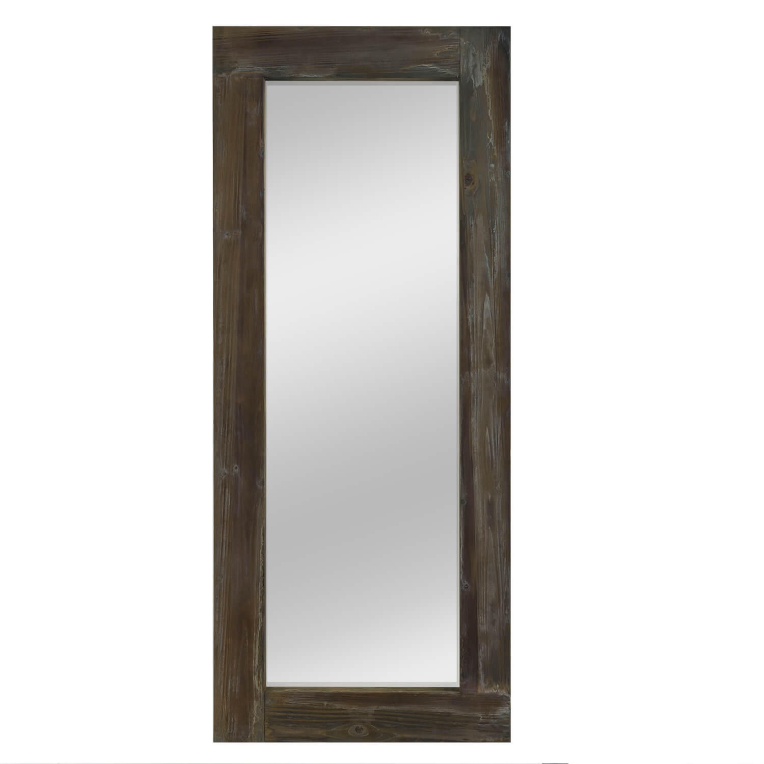 wood full length mirror