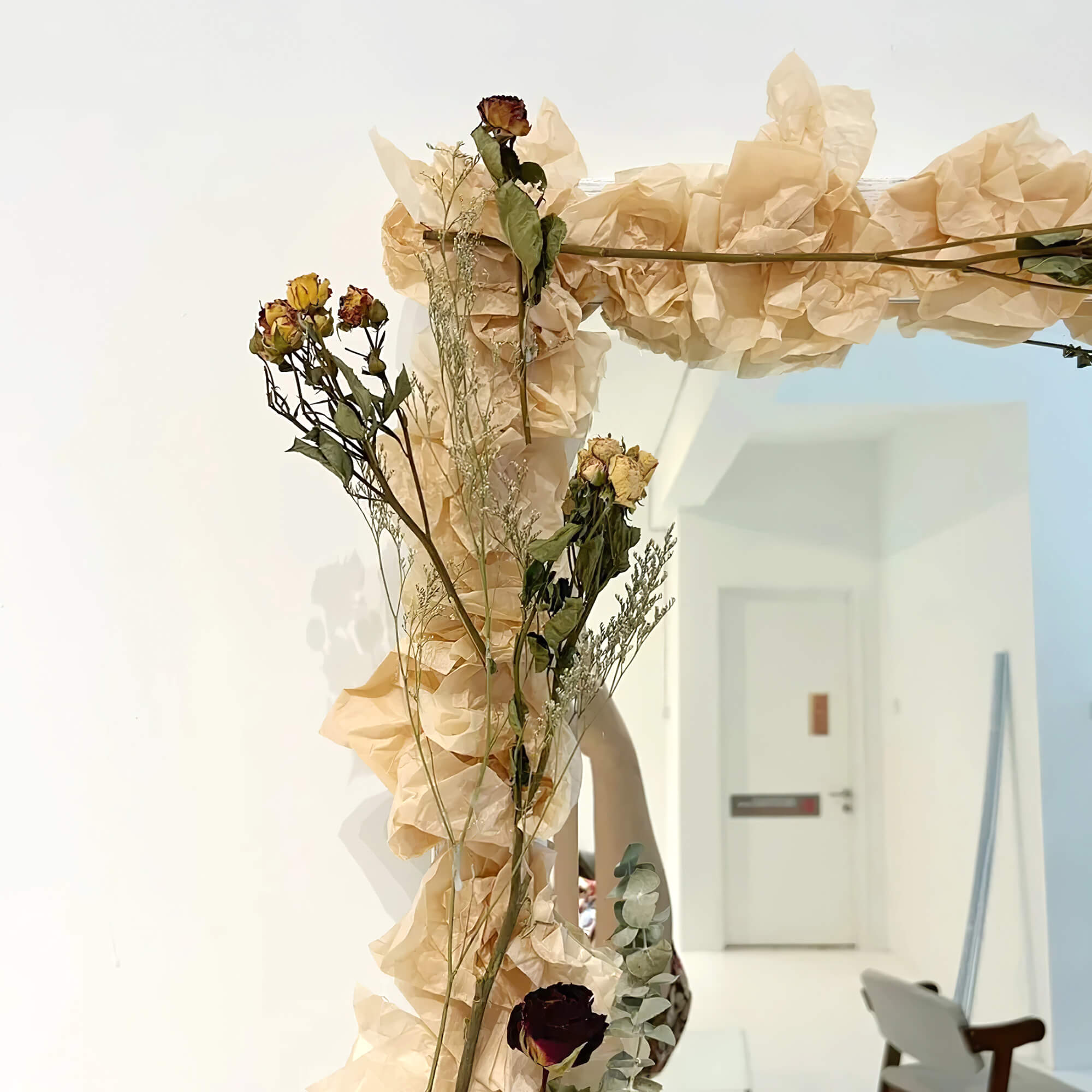Dry Flower Autumn 3D Sydney Paper Mirror