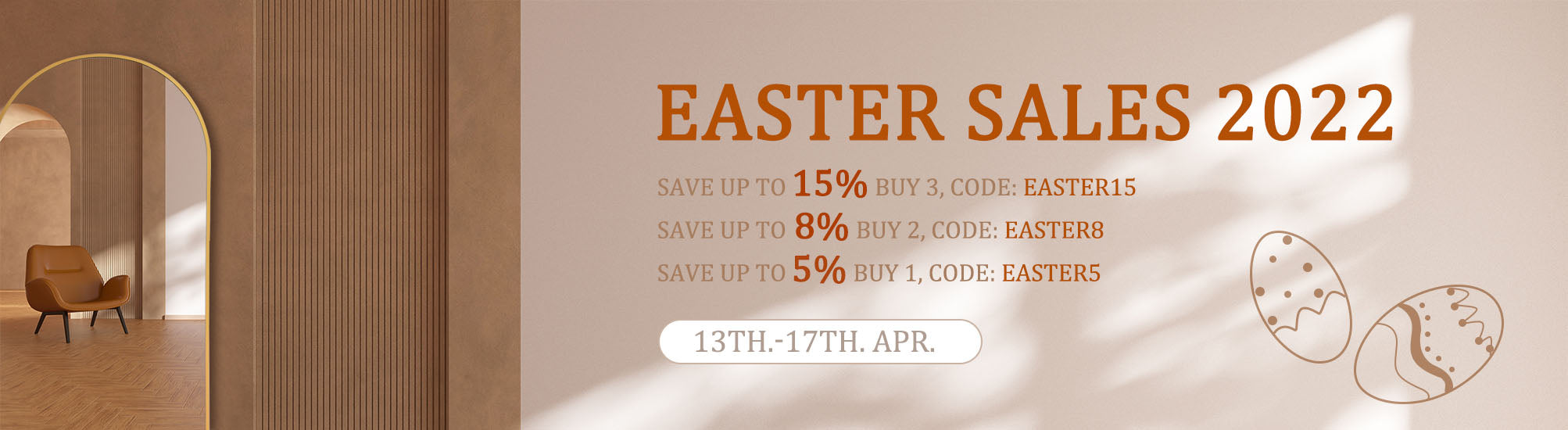Mirrors Easter Sale