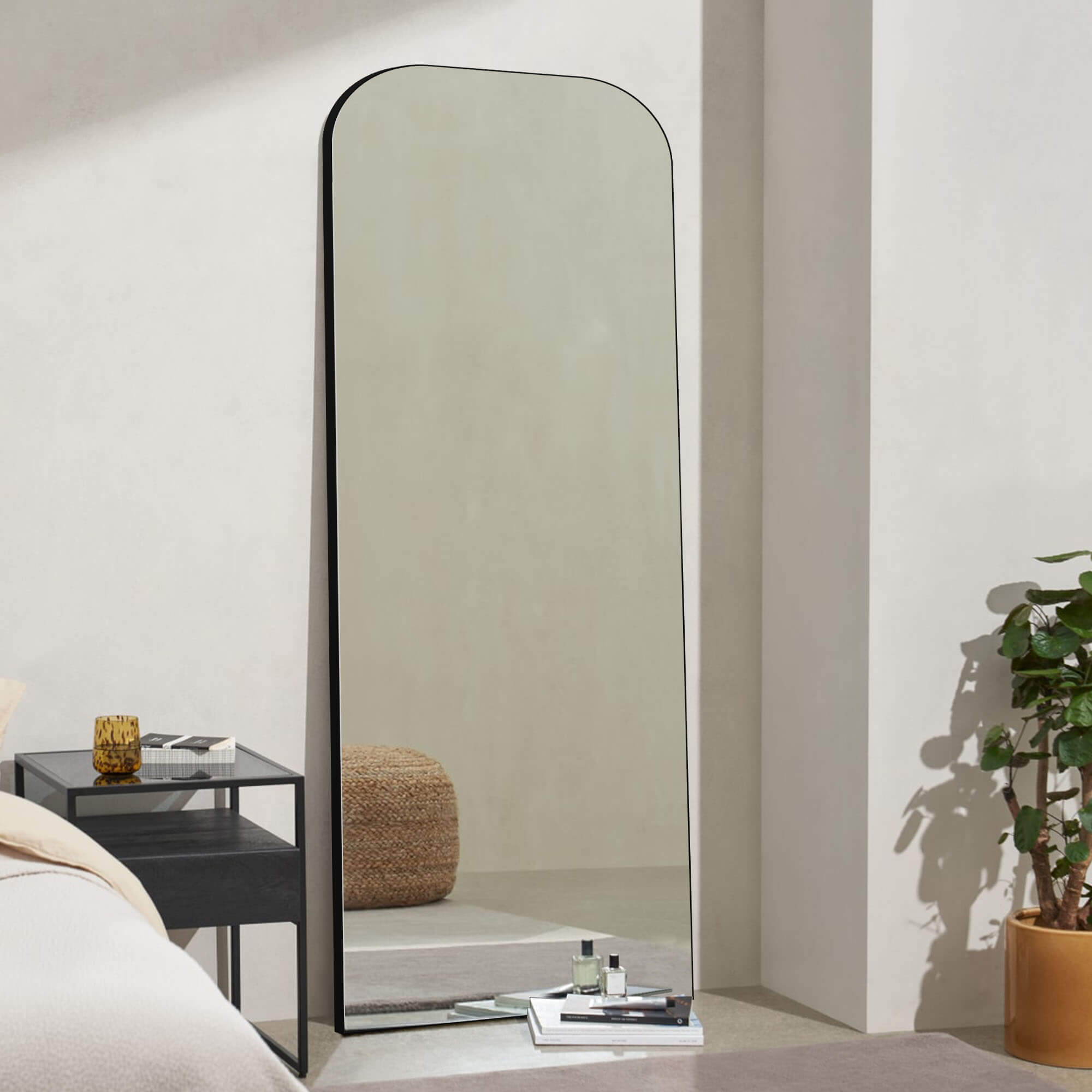 Thalia-Iron Frame Arch Full Length Dressing Mirror