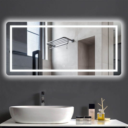 led light and mirror