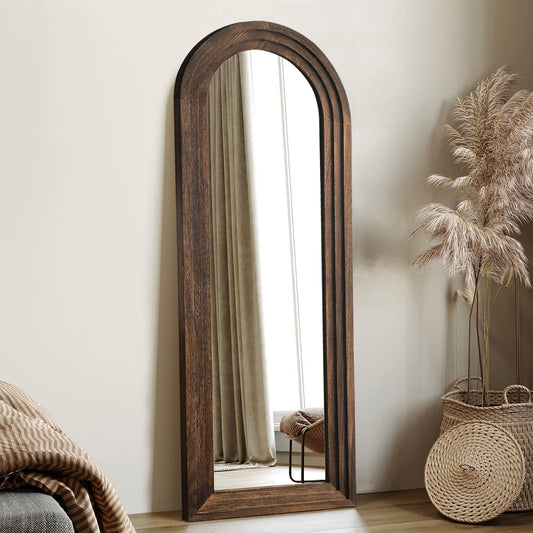 Vincent-65"x22" Modern & Rustic Beveled Full Length Mirror