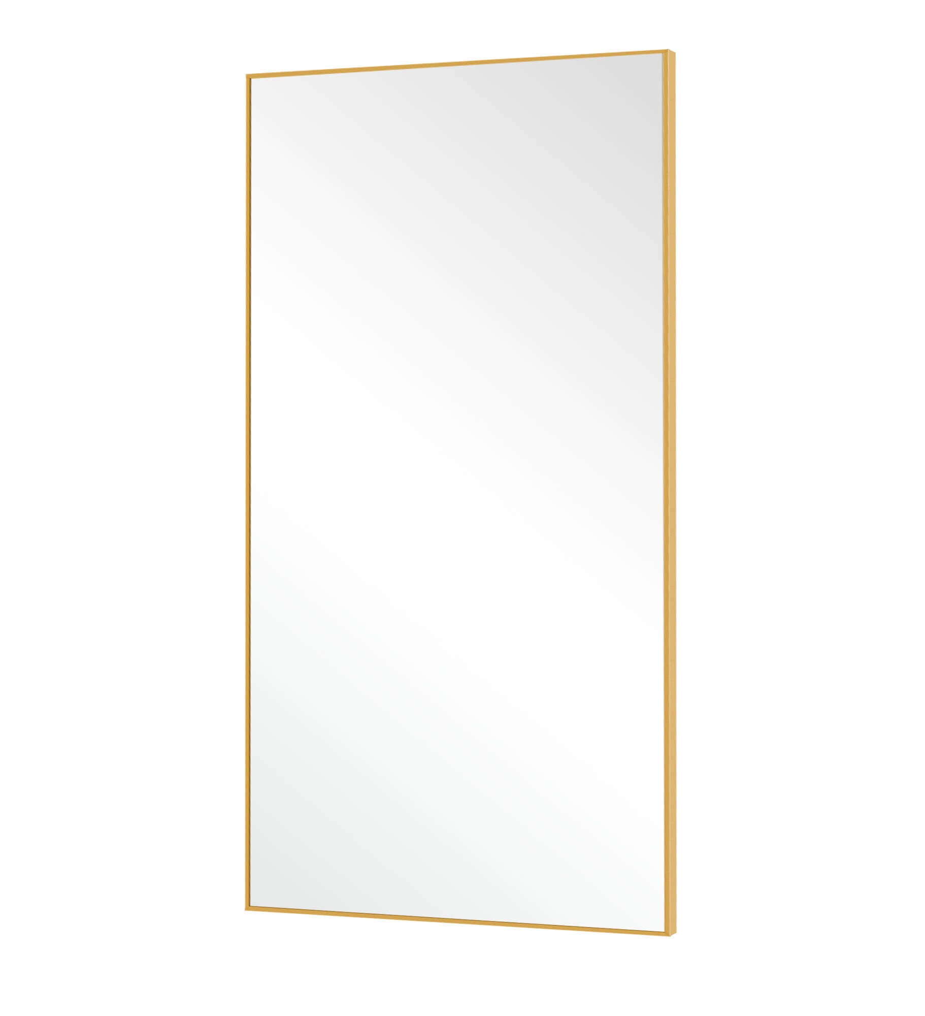 oversize gold floor mirror