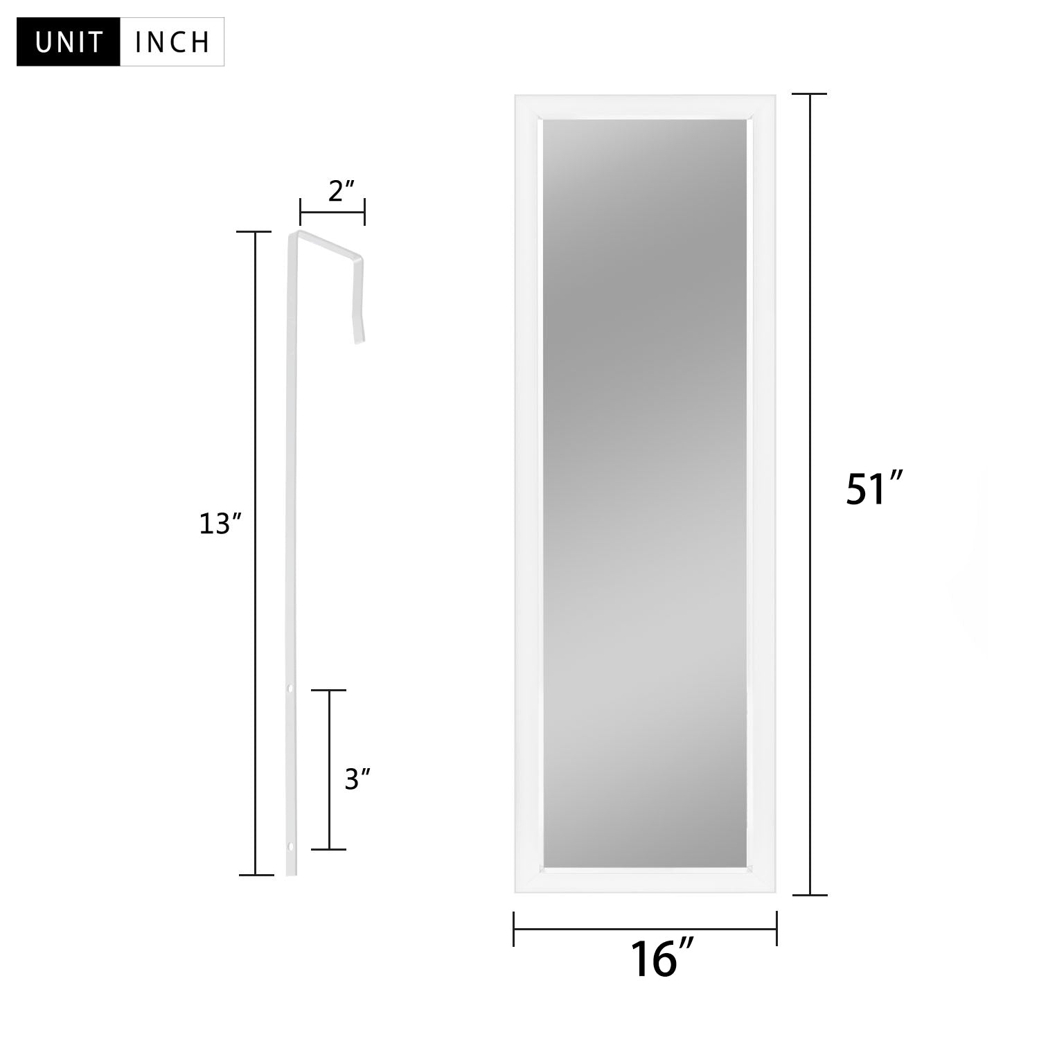 full length door hanging mirror