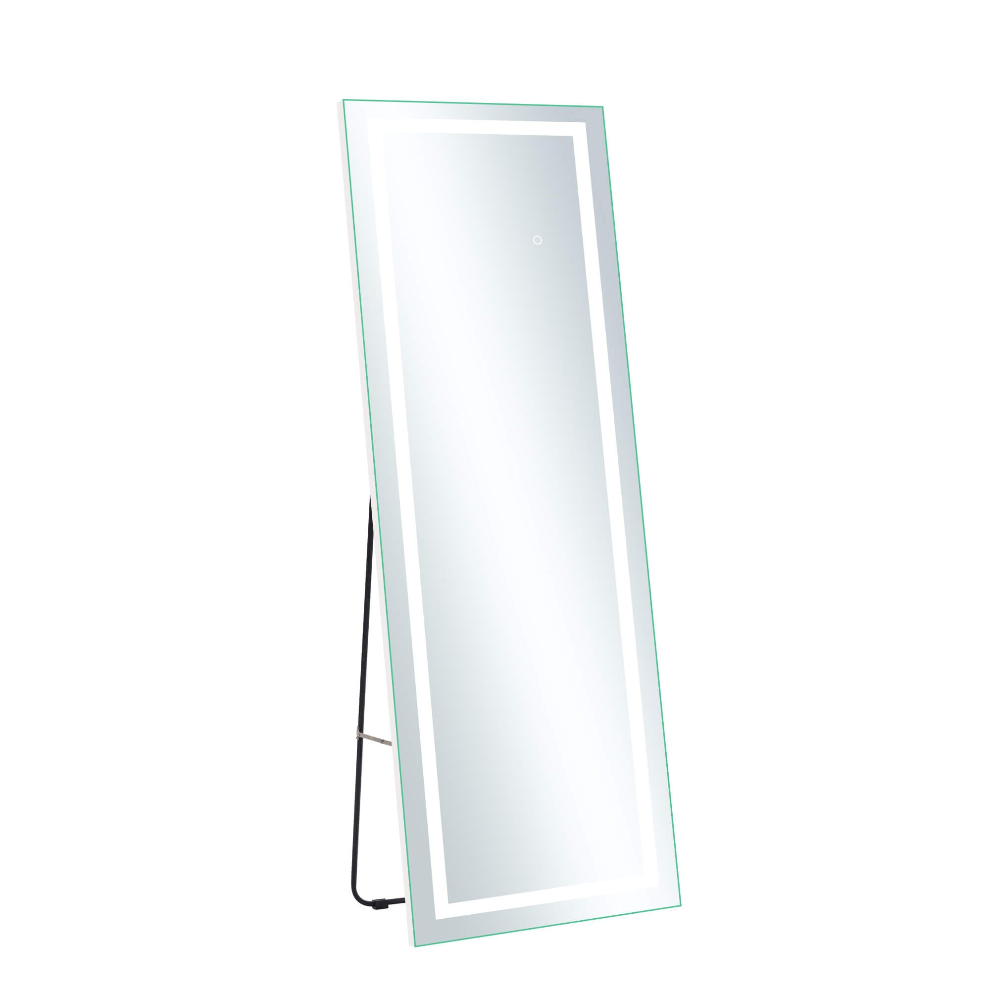 Gene Bedroom Modern Full Length LED Mirror with stand