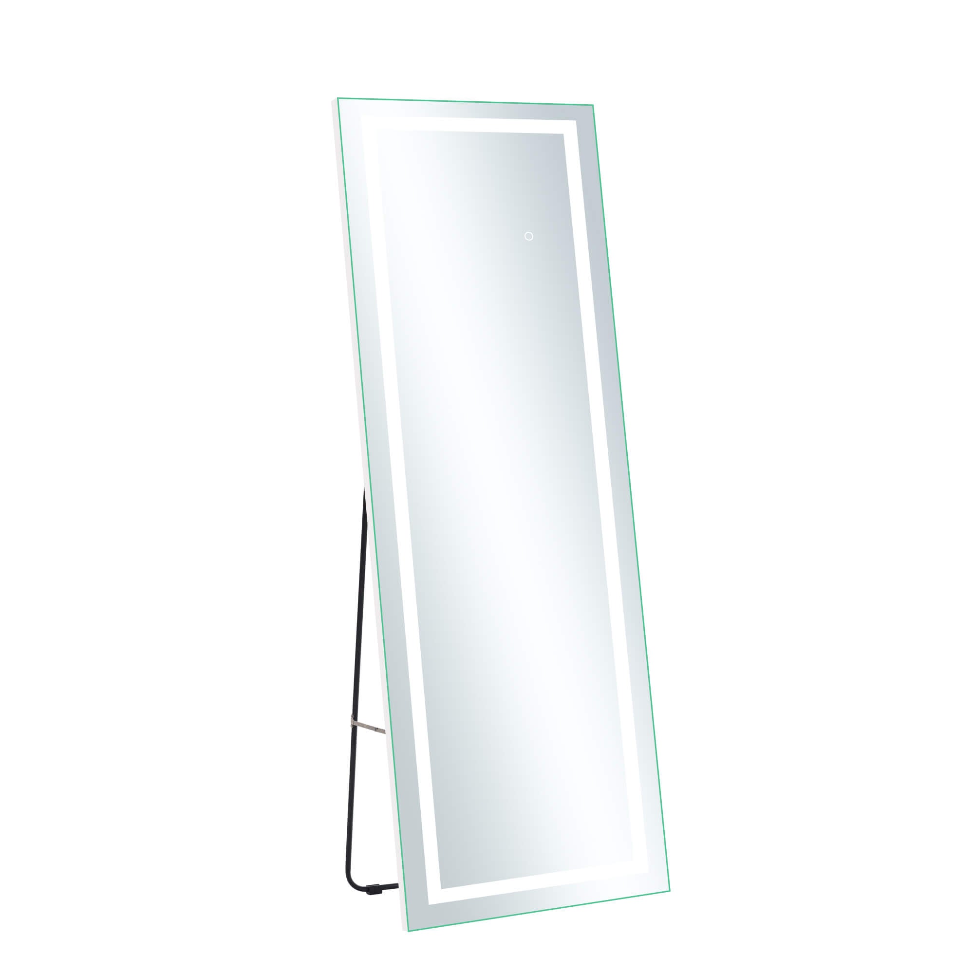 Gene-Bedroom Modern Full Length LED Mirror with stand