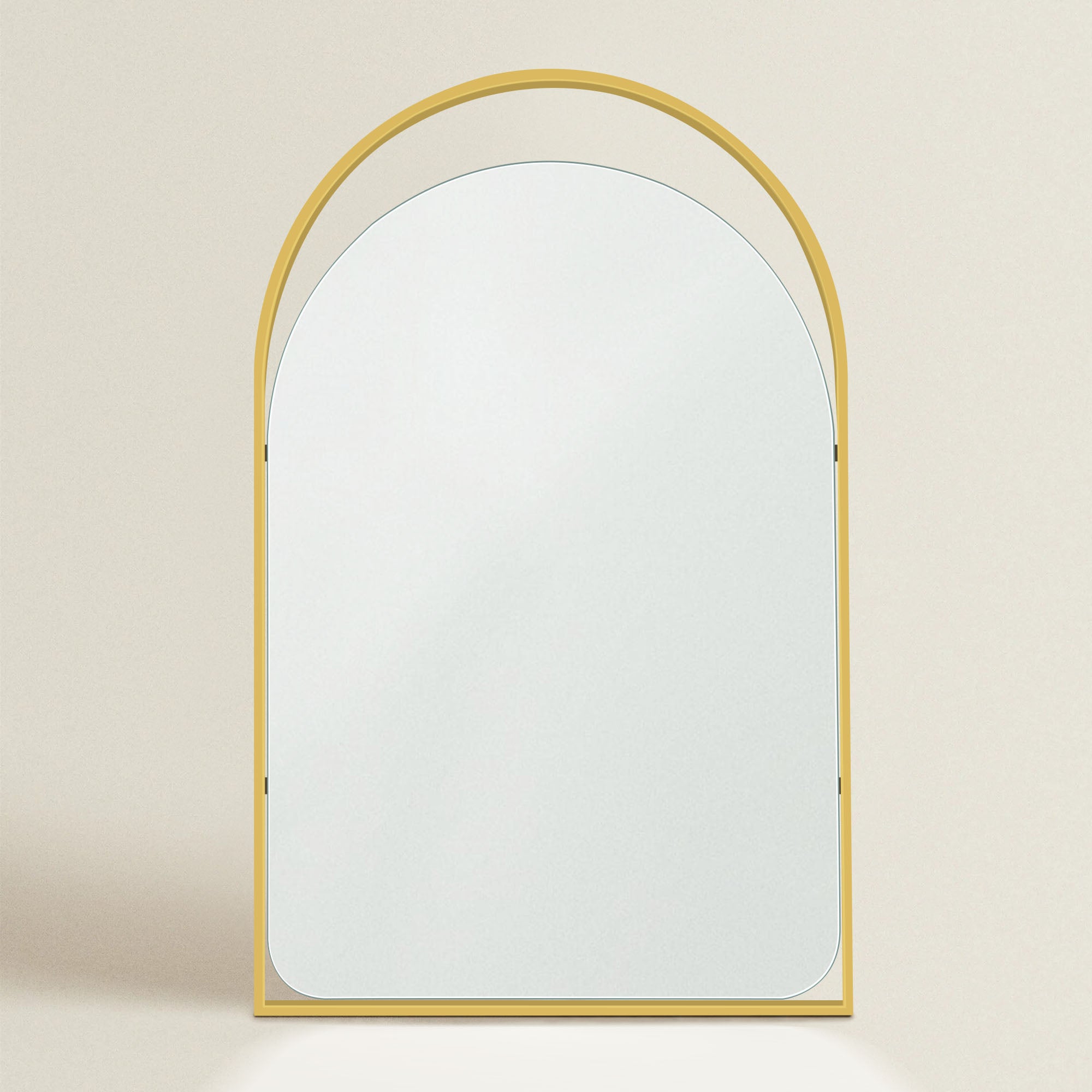 Bonny- Modern Home Decor Cutout Arch Top Floor Mirror