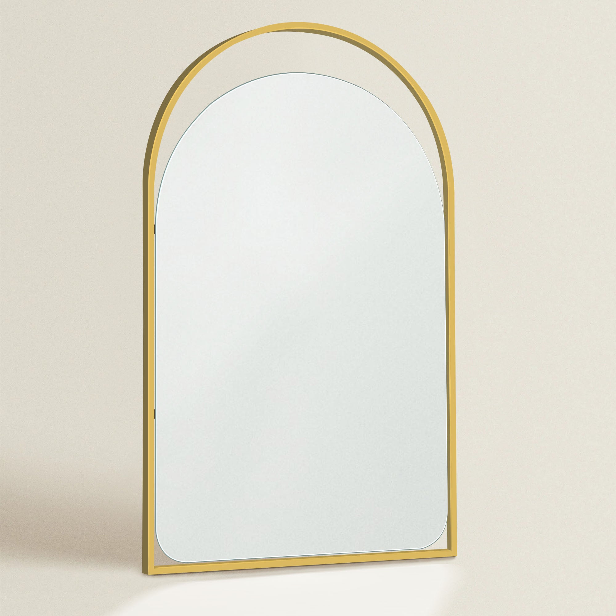 Bonny- Modern Home Decor Cutout Arch Top Floor Mirror