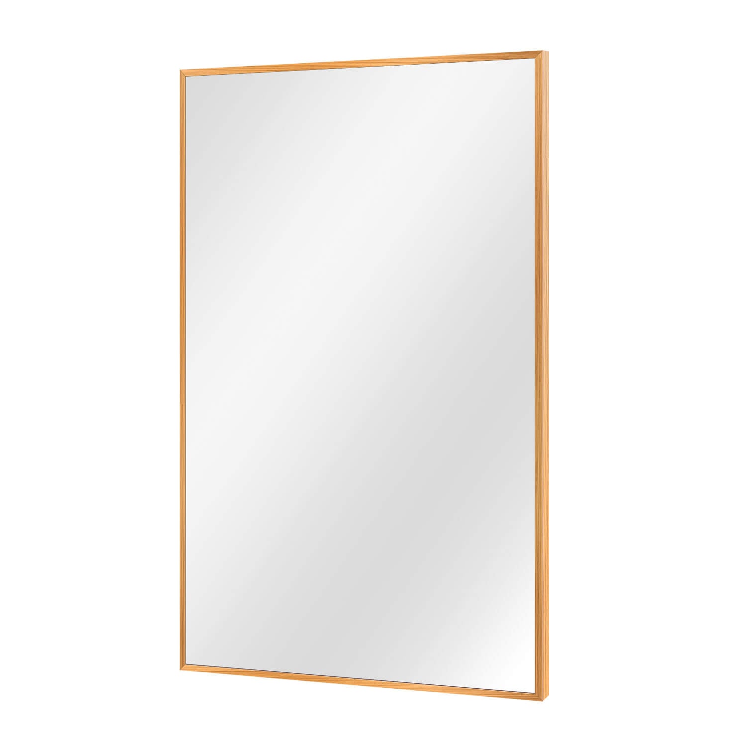 Mavis- Aluminum Framed Contemporary Bathroom Vanity Wall Mirror