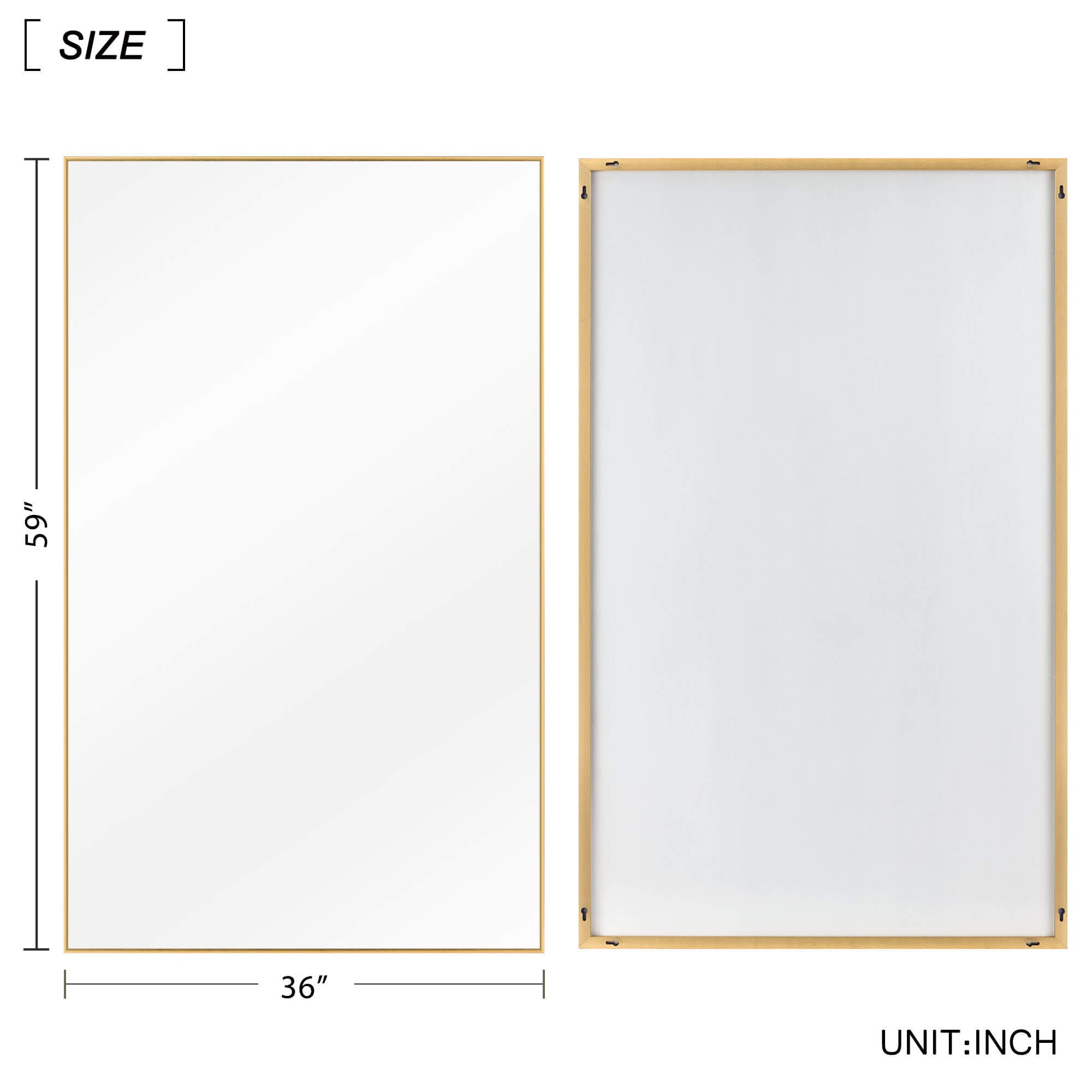 large full length leaning mirror